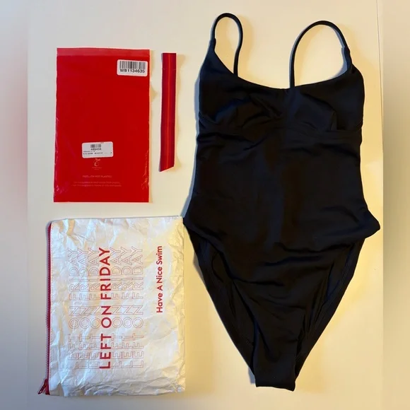 Left On Friday Club Suit- medium, black - Picture 2 of 8